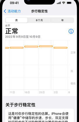 宁陕iPhone手机维修如何在iPhone开启'步行稳定性通知'