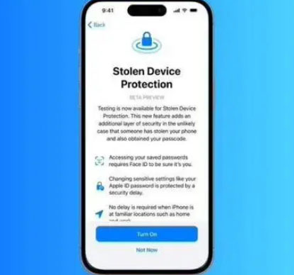 宁陕苹果授权维修店分享被盗设备保护功能开启方法 