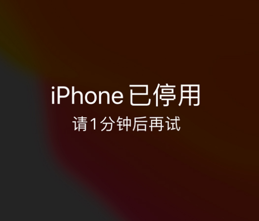 宁陕苹果手机维修分享:iPhone 显示“不可用”或“已停用”怎么办？还能保留数据吗？ 